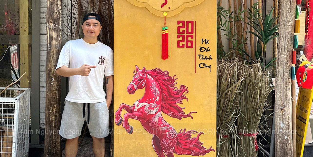 Đồ trang trí Tết